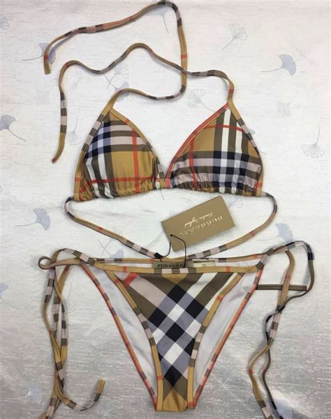 burberry bikini dupe|burberry bikini swimsuit.